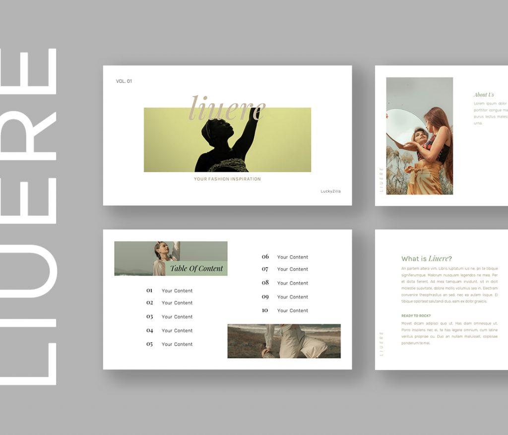 Liuere – Creative Presentation Template