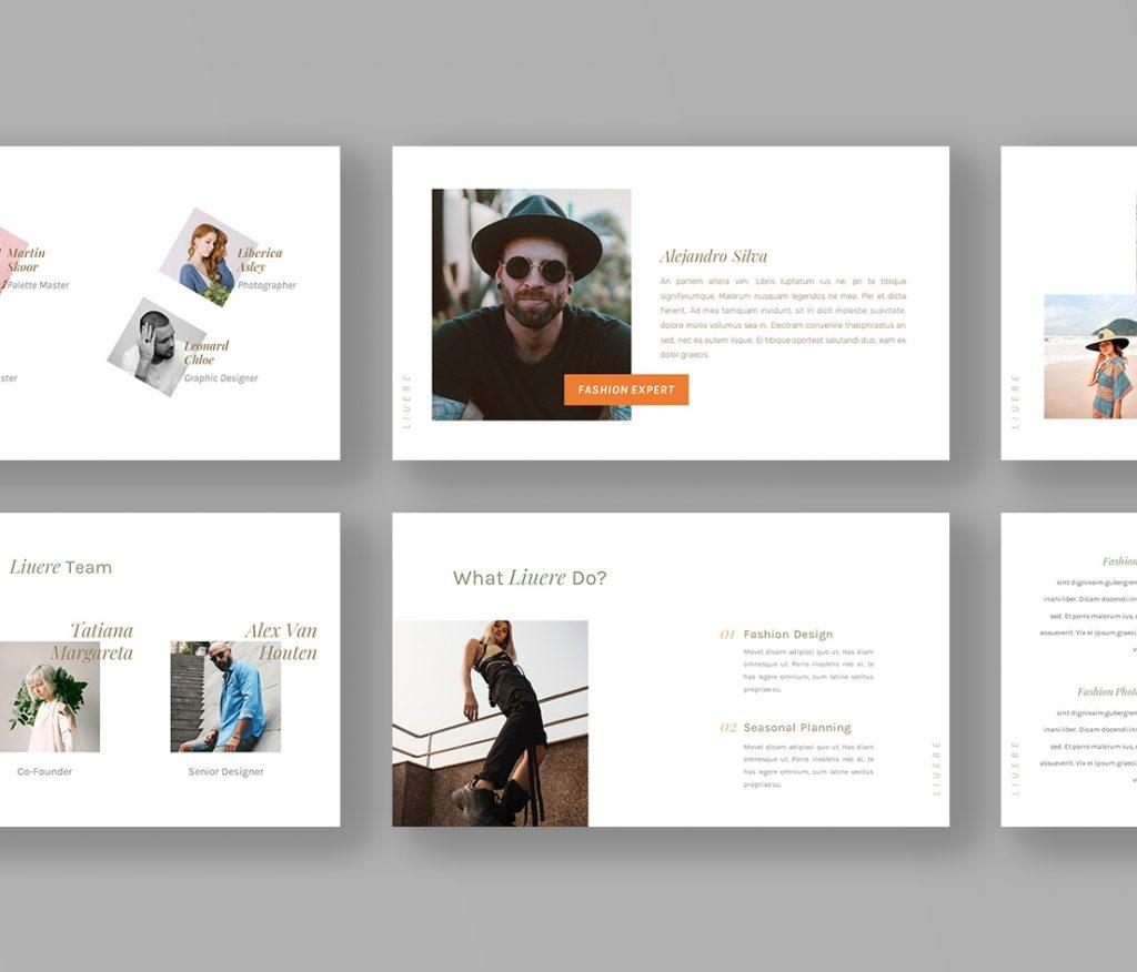Liuere – Creative Presentation Template