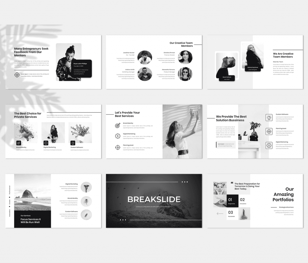 Sadayana – Creative Business Presentation Google slide
