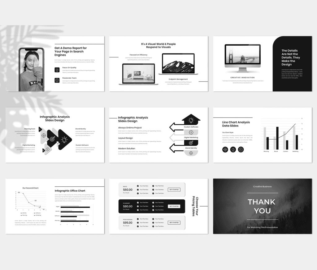Sadayana – Creative Business Presentation Google slide
