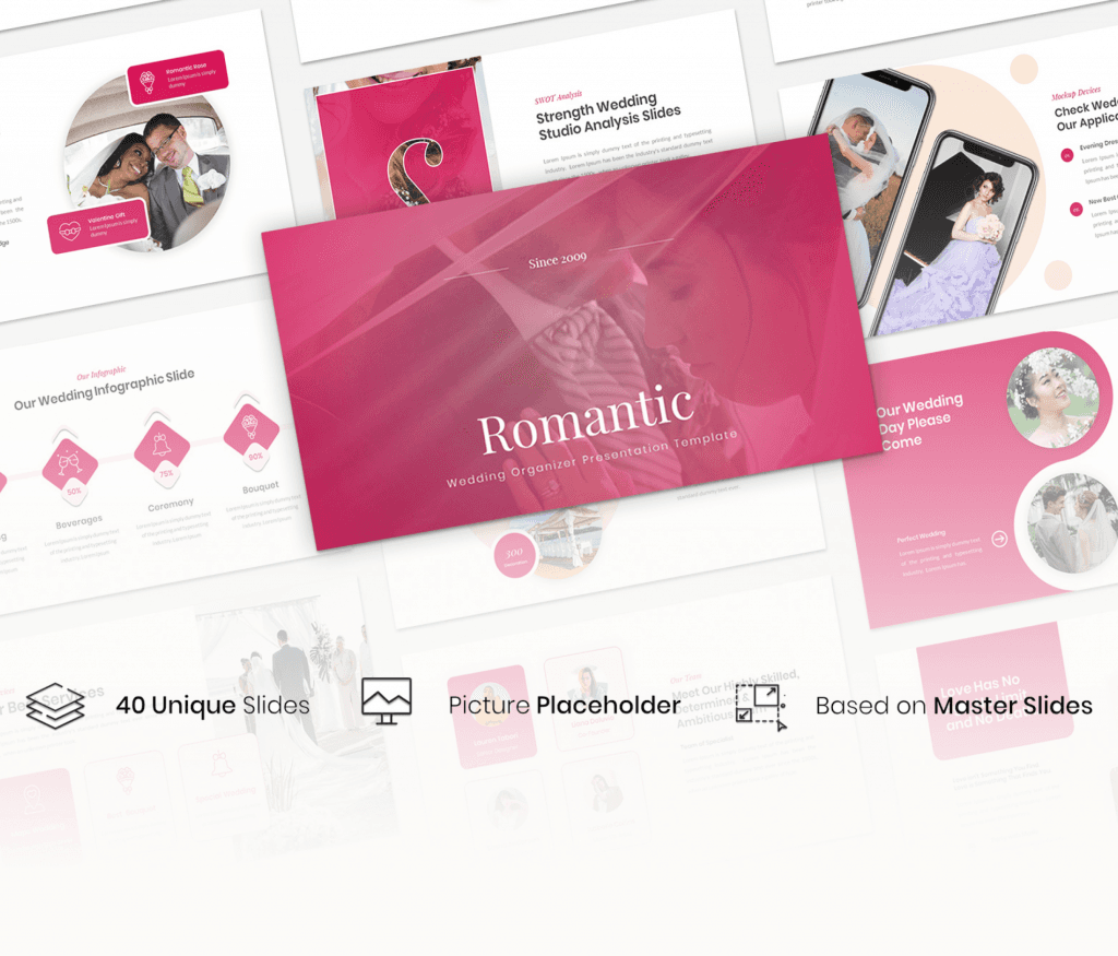 Romantic – Wedding Organizer PowerPoint