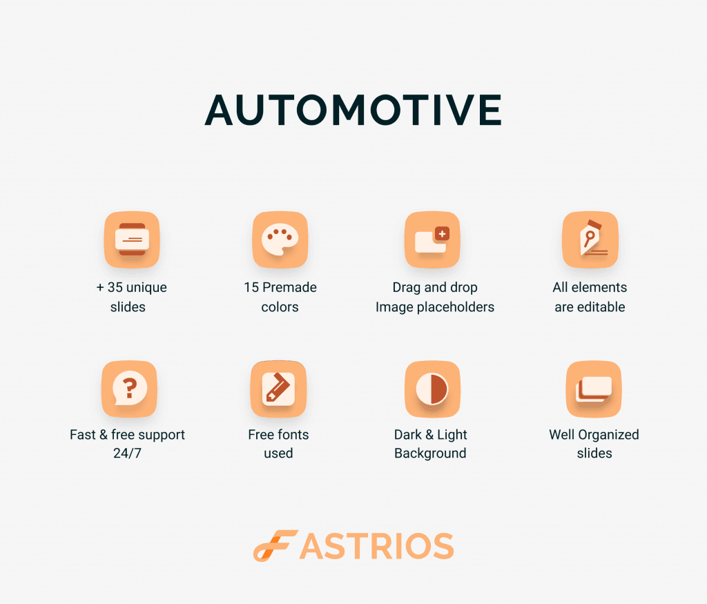 Fastrios – Automotive PowerPoint Presentation Template