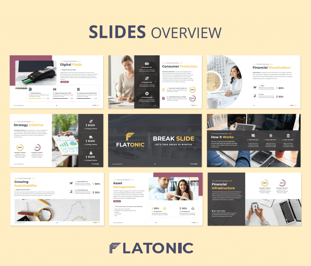 Flatonic – Financial PowerPoint Presentation Template