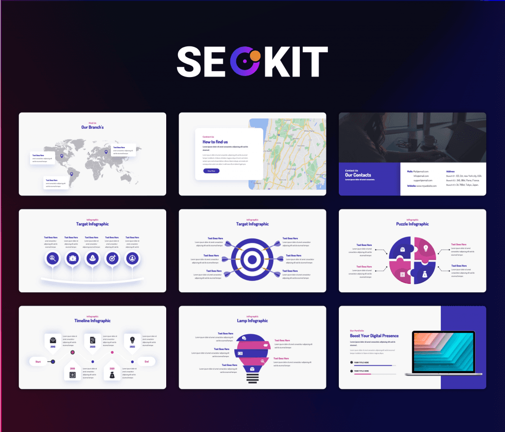 Seokit – SEO and Marketing PowerPoint Presentation Template