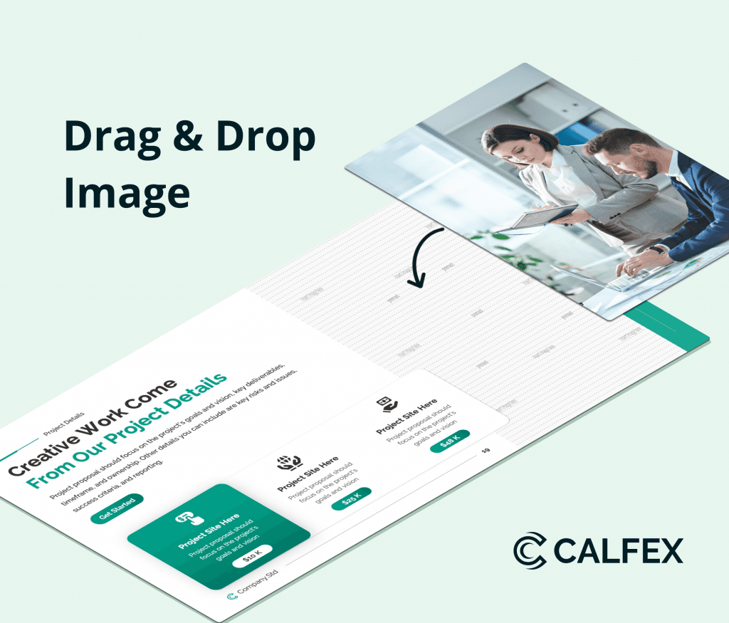 Calfex – Project Proposal PPT Presentation Template