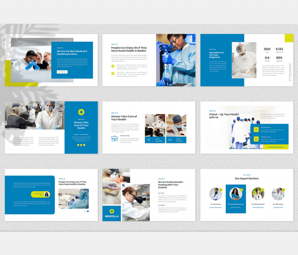 Medicella – Medical Google Slides Template