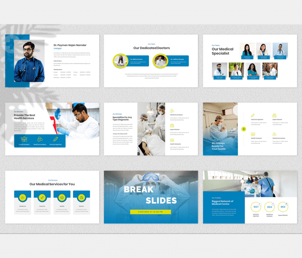 Medicella – Medical Google Slides Template