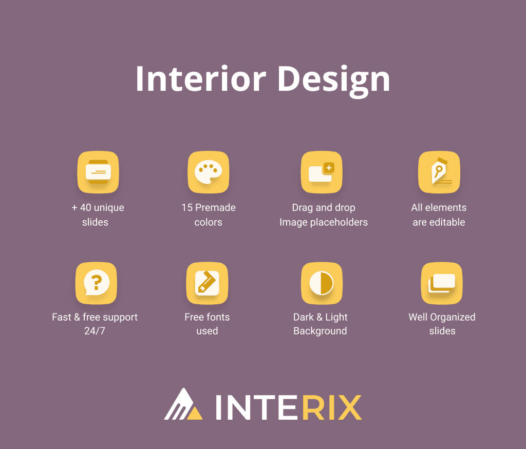 Interix - Interior Design Project Presentation PPT