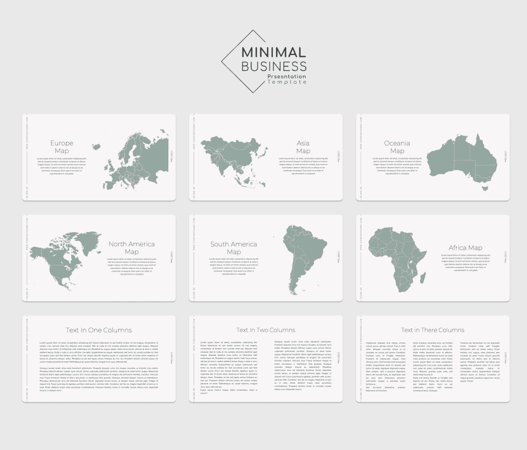 Minimal Business PowerPoint Presentation Template