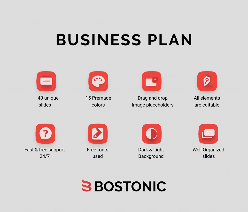 Bostonic Business Plan PowerPoint Presentation Template