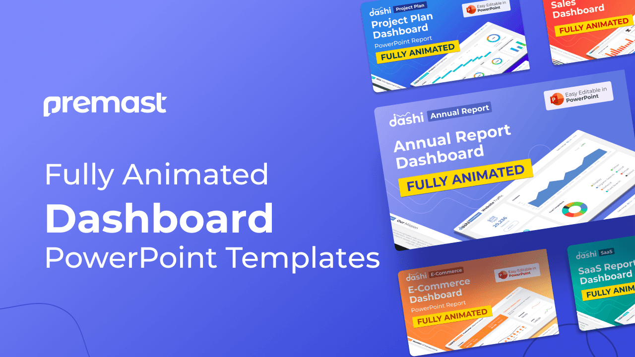 Animated Dashboards PowerPoint Templates