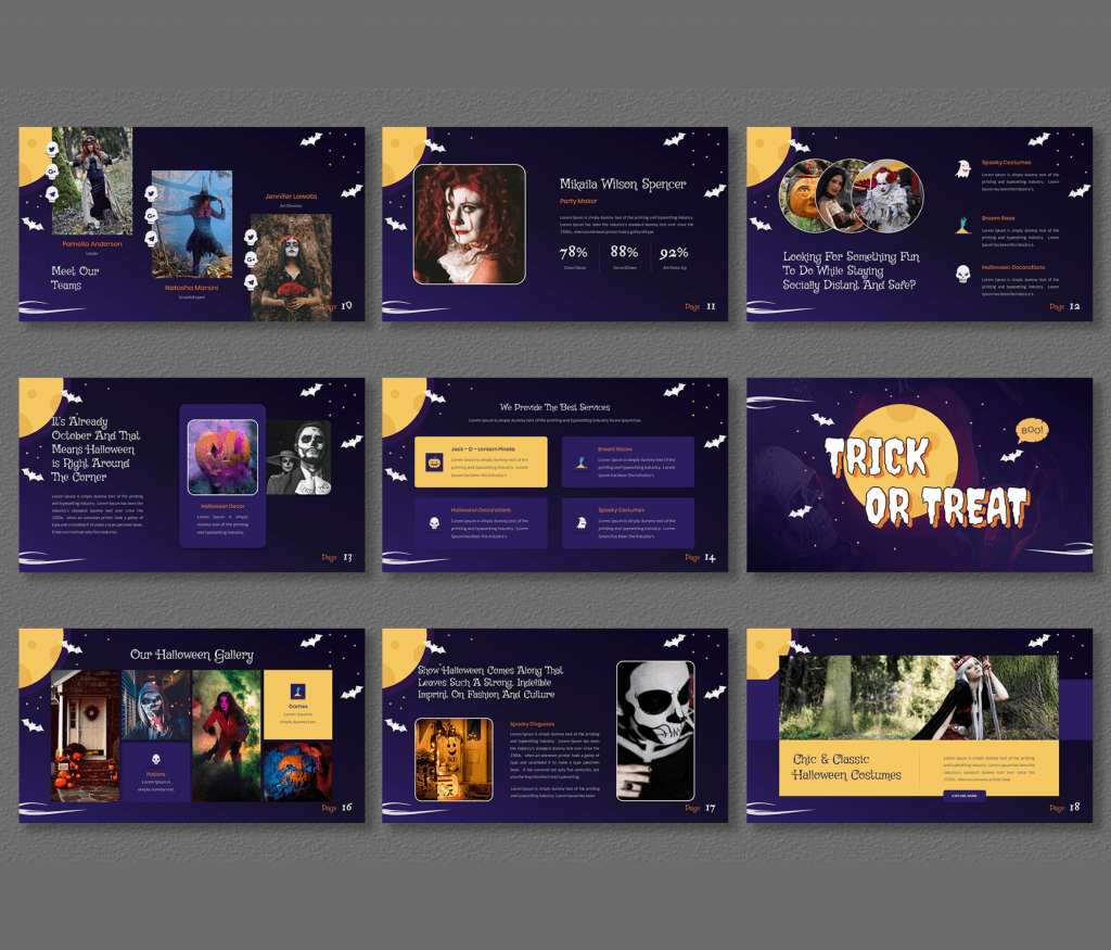 Horror – Halloween Theme PowerPoint Template