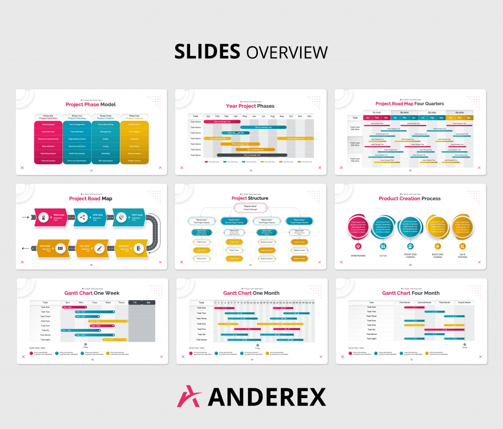 project timeline powerpoint template