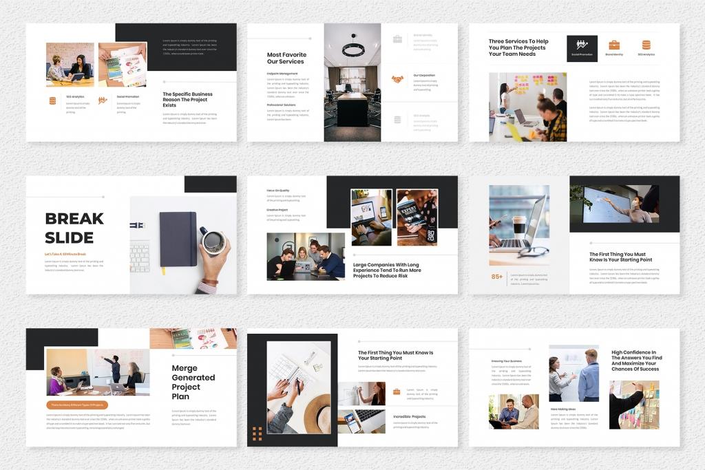 Accelerate – Project Plan PowerPoint Template