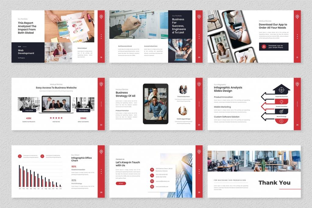 Immersive – Business Strategy PowerPoint Template