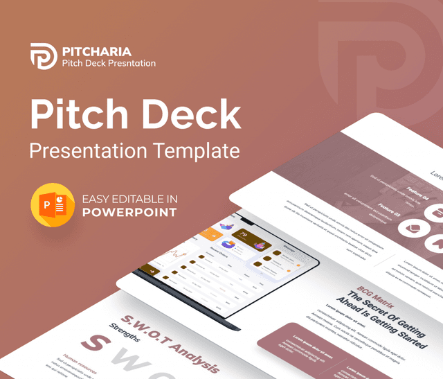 Pitcharia – Pitch Deck PowerPoint Presentation Template