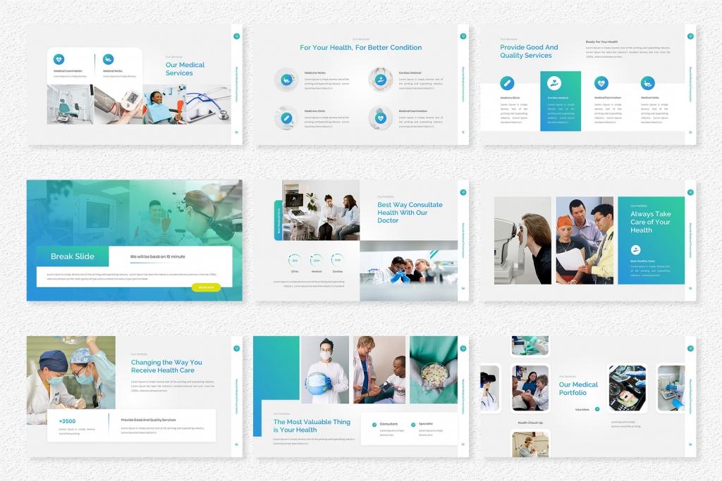 Nourish – Medical Google Slides Template