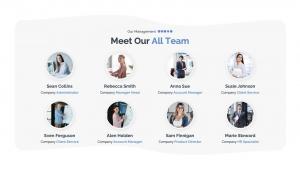 meet all our team slide