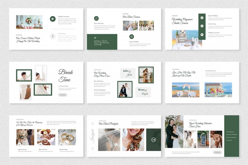 Insignia – Wedding Organizer Google Slides Template