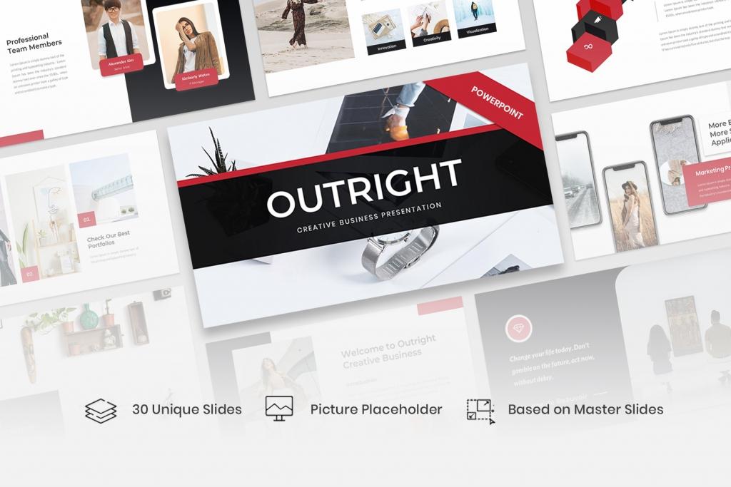 Outright – Creative Business PowerPoint Template