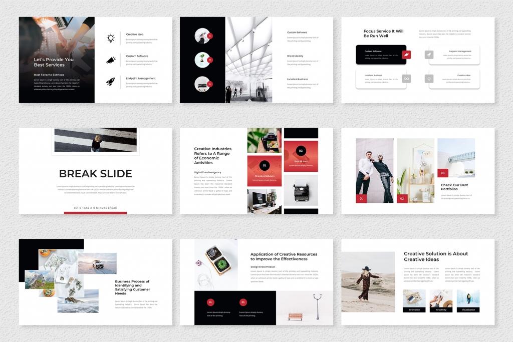 Outright – Creative Business Google Slides Template