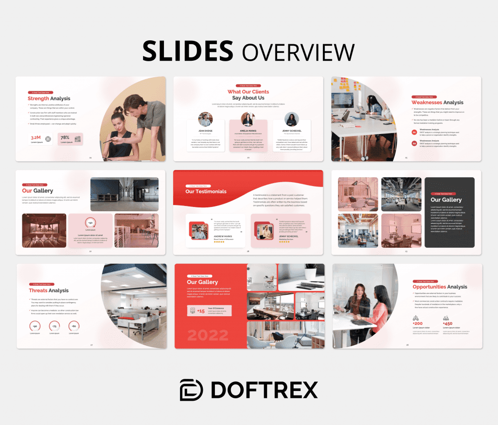Doftrex – Company Profile PowerPoint Presentation Template