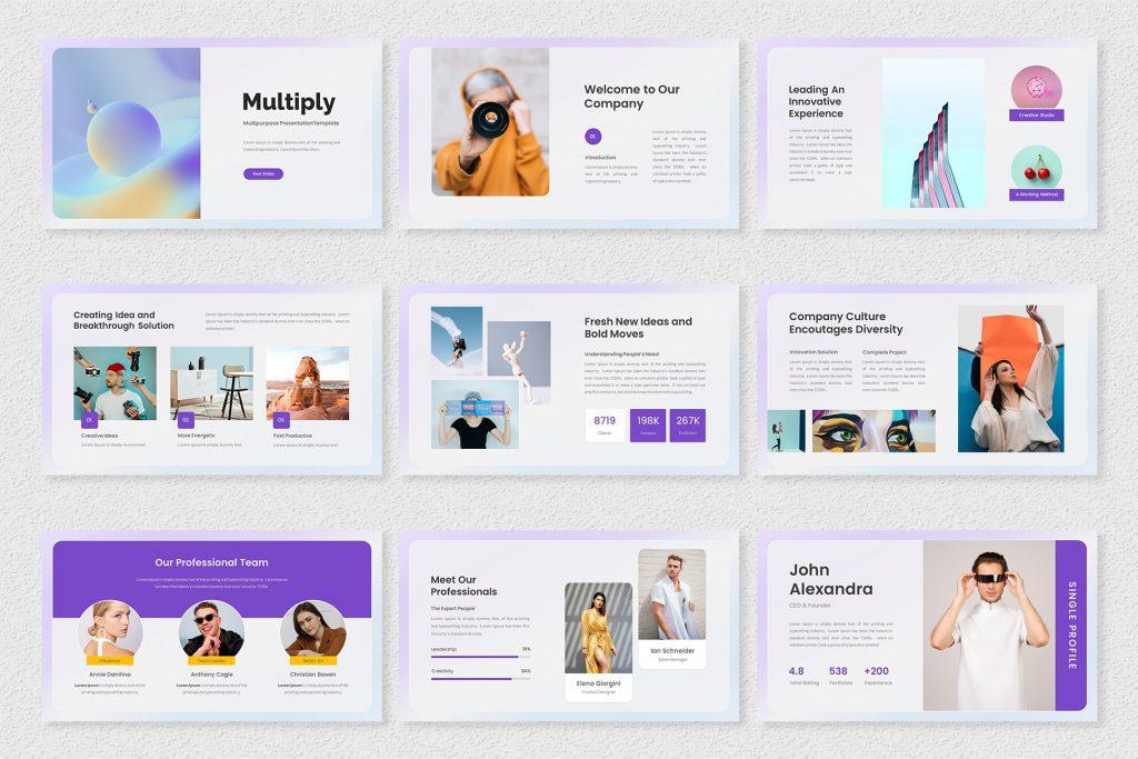 Premast | Multiply - Multipurpose PowerPoint Template