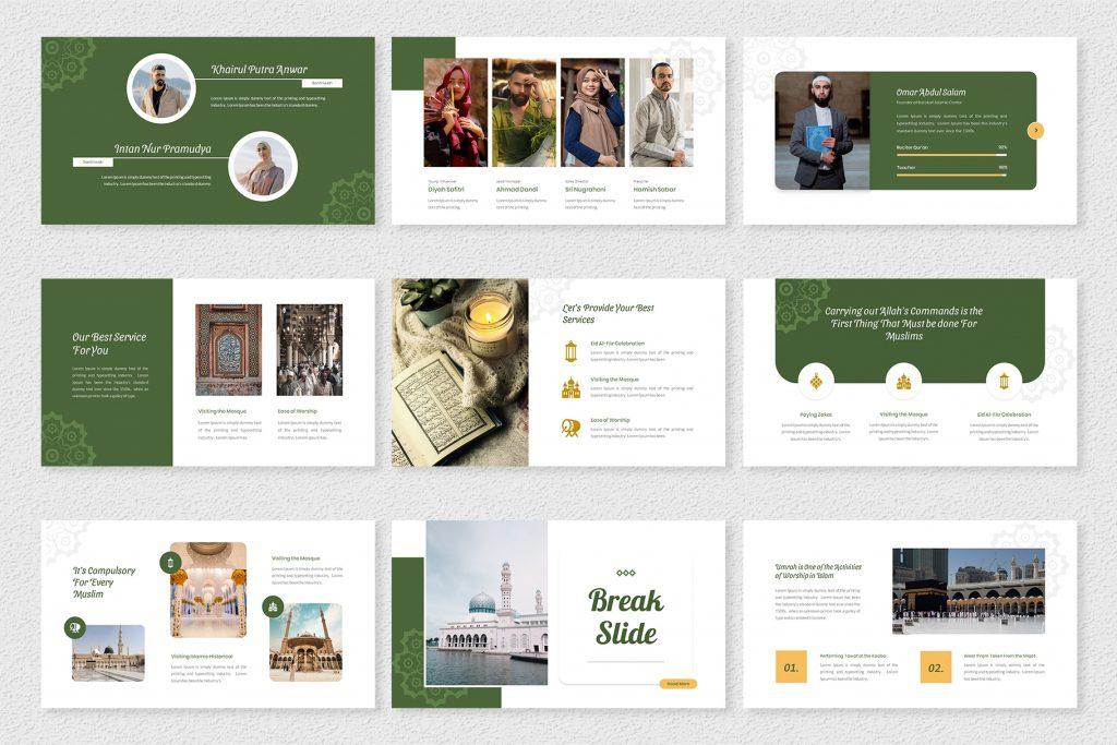 Barokah – Islamic Google Slides Template