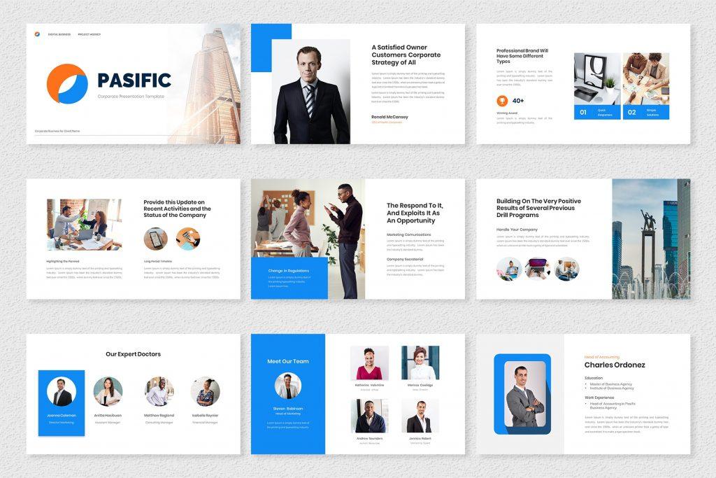 Pasific – Corporate Google Slides Template