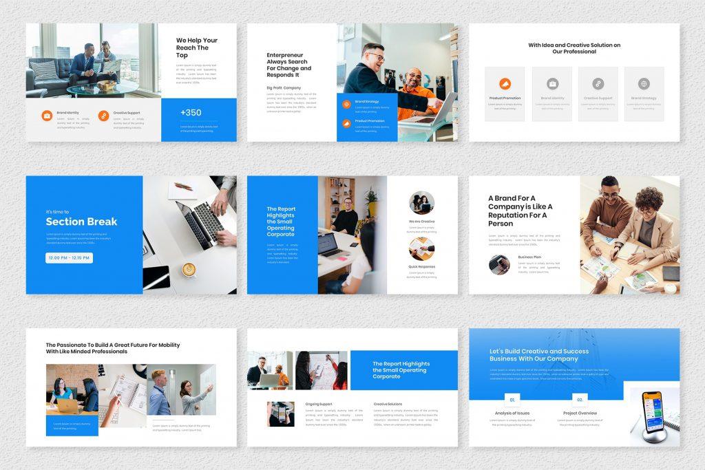 Pasific – Corporate Google Slides Template