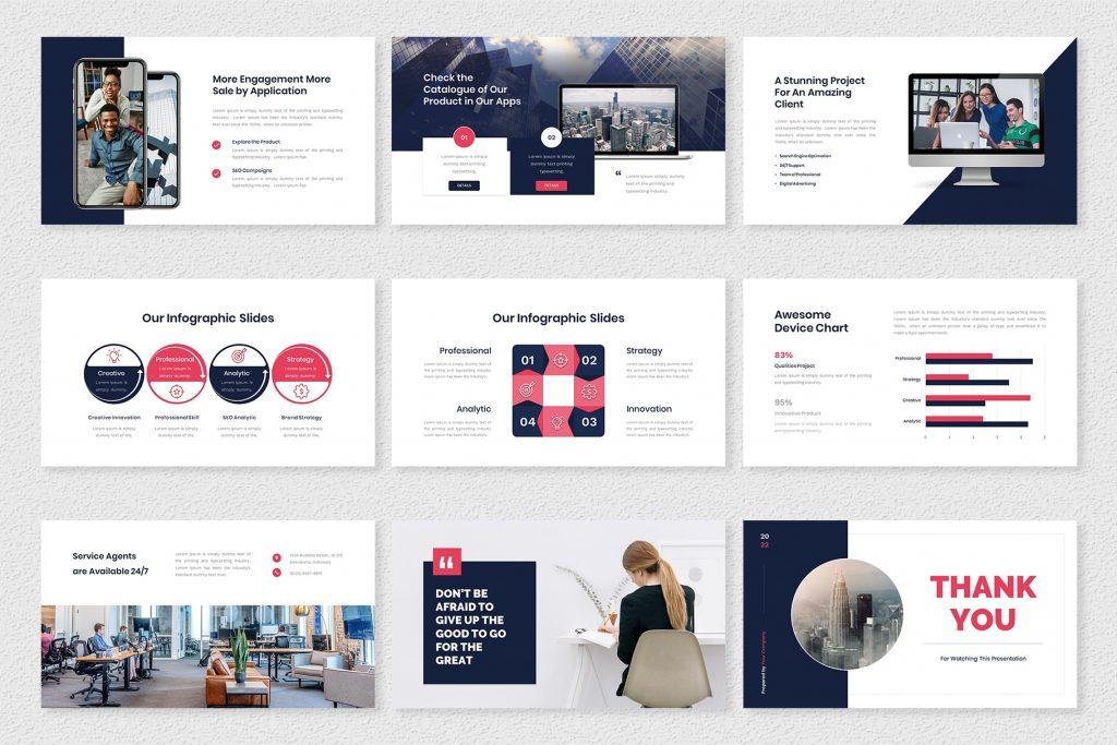 Infinity – Business Proposal Google Slides Template