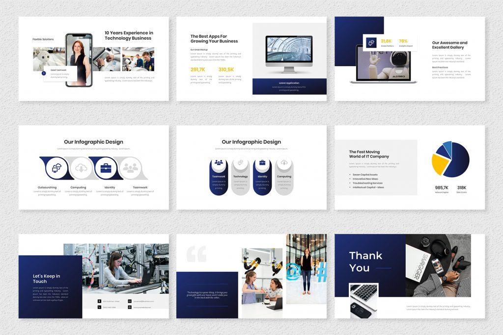 Emerald - IT Company PowerPoint Template