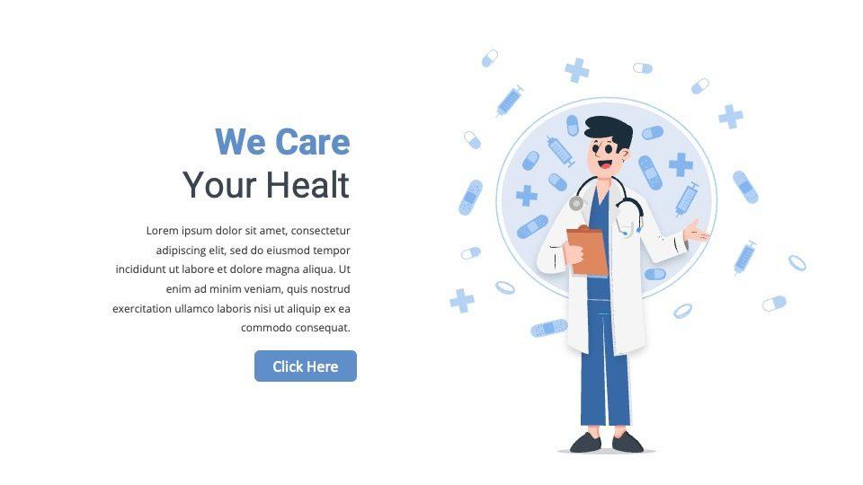 We care about you slide