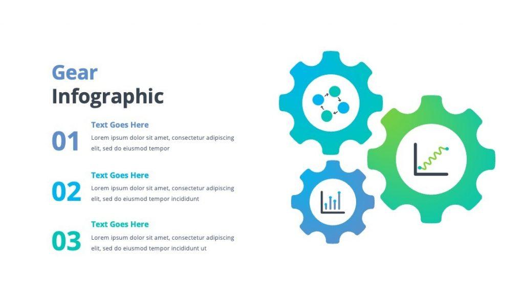 gear infographic slide