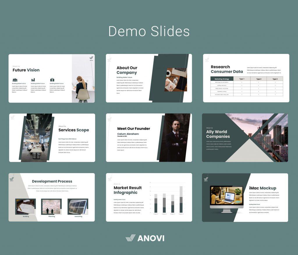 Anovi- Corporate Business PowerPoint Presentation Template