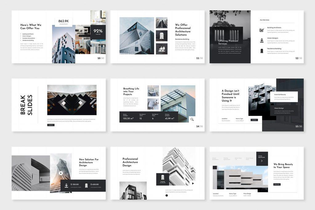 Architectura – Architecture Google Slides Template