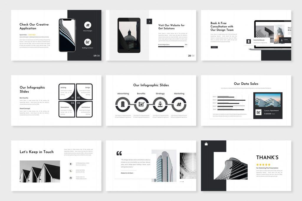 Architectura – Architecture Google Slides Template