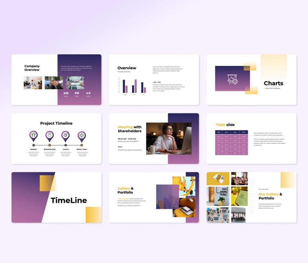 Pitchtrick Pitch deck PowerPoint Presentation Template