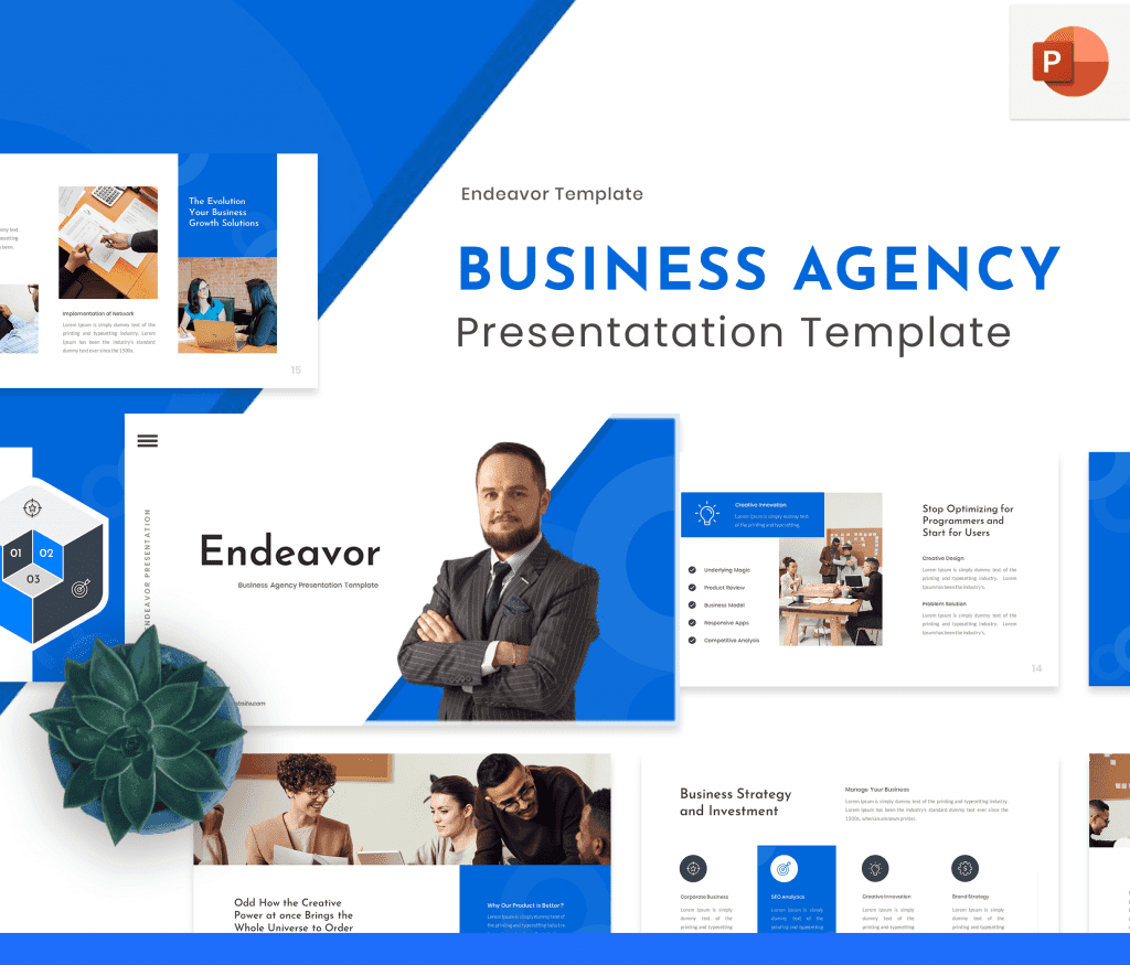 Endeavor - Business Agency PowerPoint Template