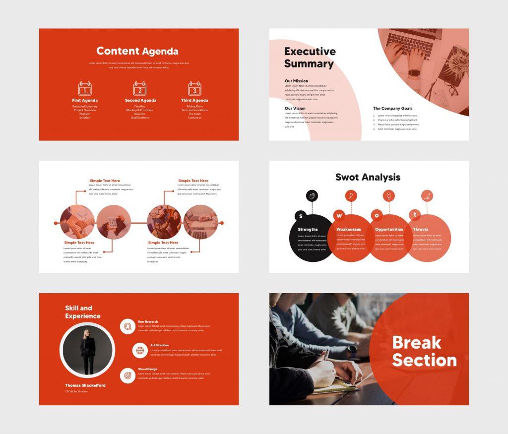 HUNTER Business Proposal - Presentation template