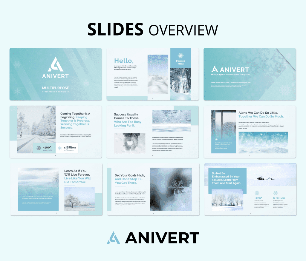 Anivert - Multipurpose PowerPoint Presentation Template