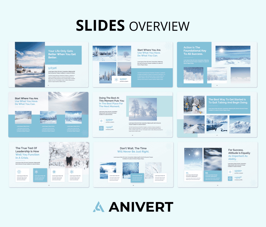 Anivert - Multipurpose PowerPoint Presentation Template