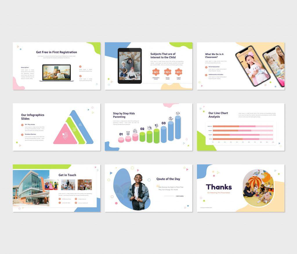 Kidda - Kids Education PowerPoint Template