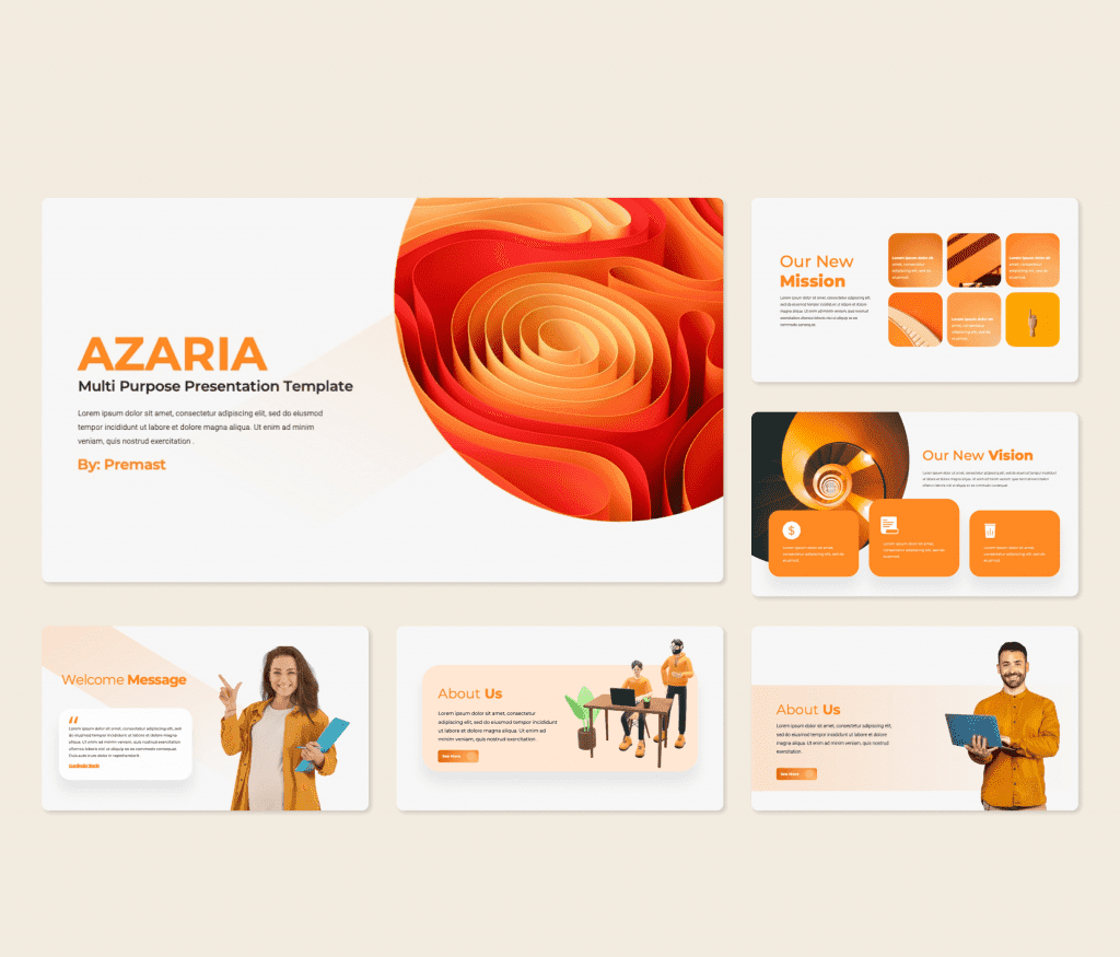 AZARIA-Multi Purpose Presentation Template