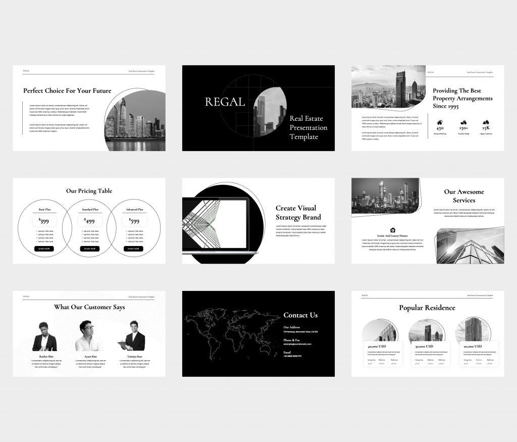 REGAL-Real Estate Presentation Template.