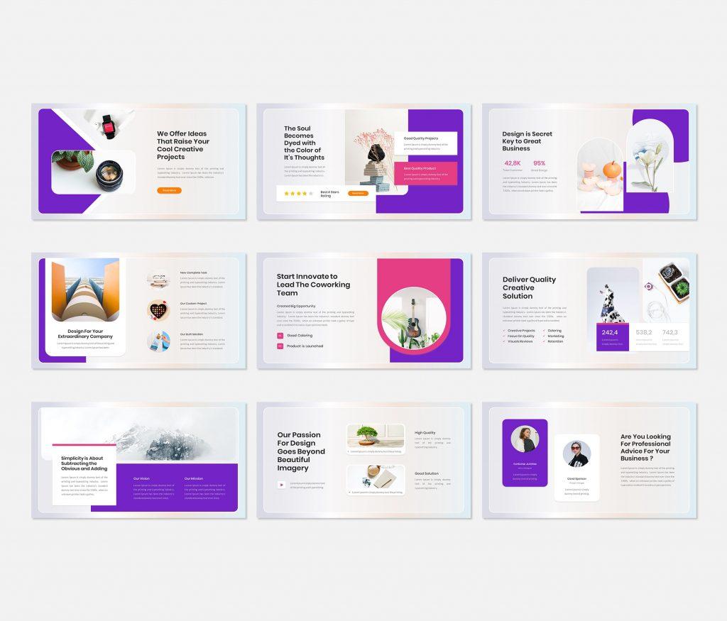 Creativeo - Creative Business  powerpoint Presentation Template