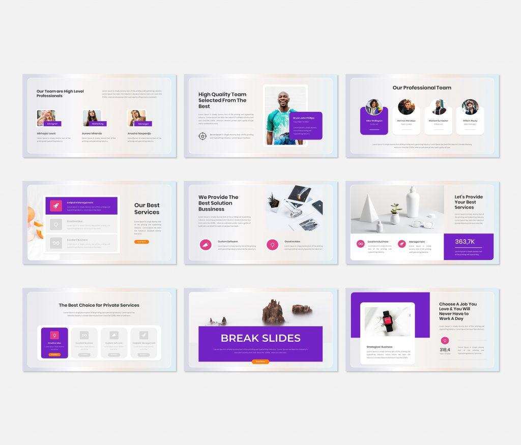 Creativeo - Creative Business  powerpoint Presentation Template