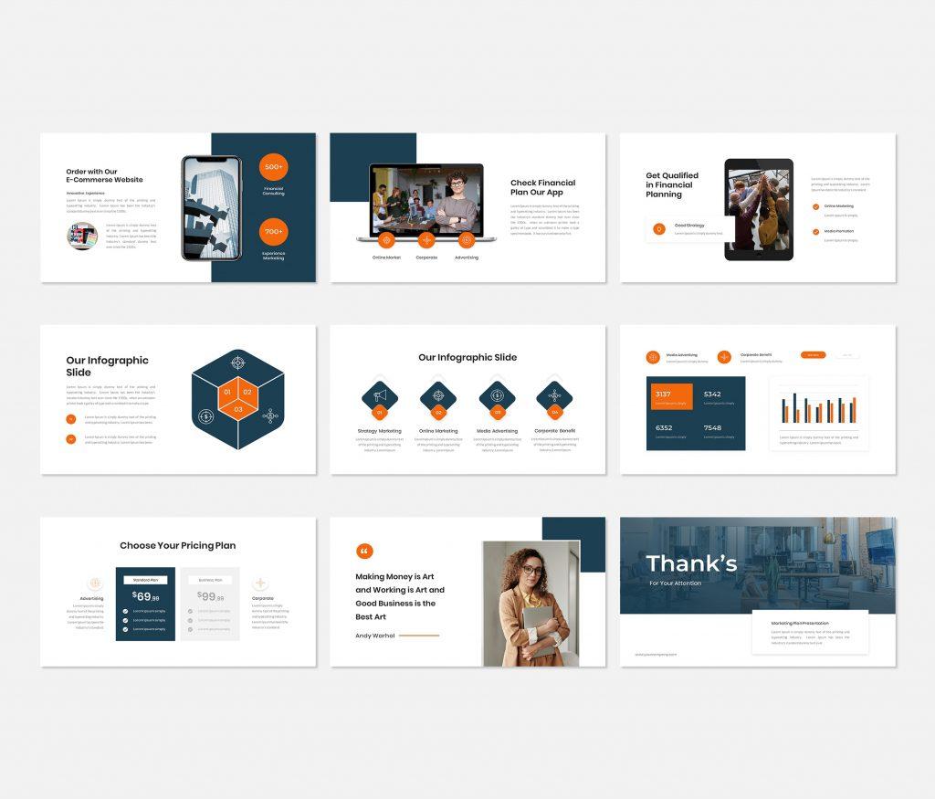 Credible - Marketing Plan  Presentation Template