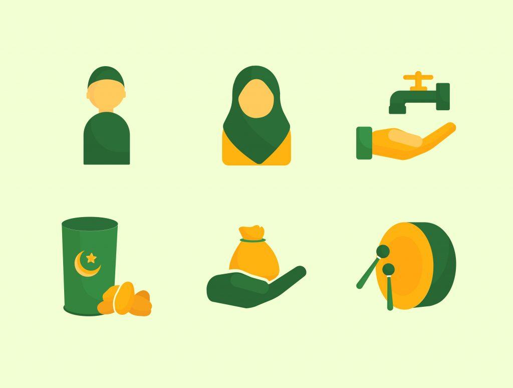 Ramadan Icon Set