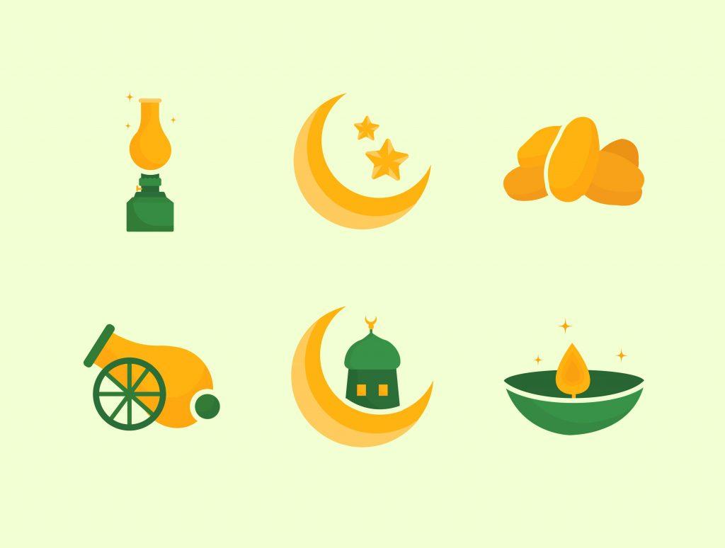 Ramadan Icon Set